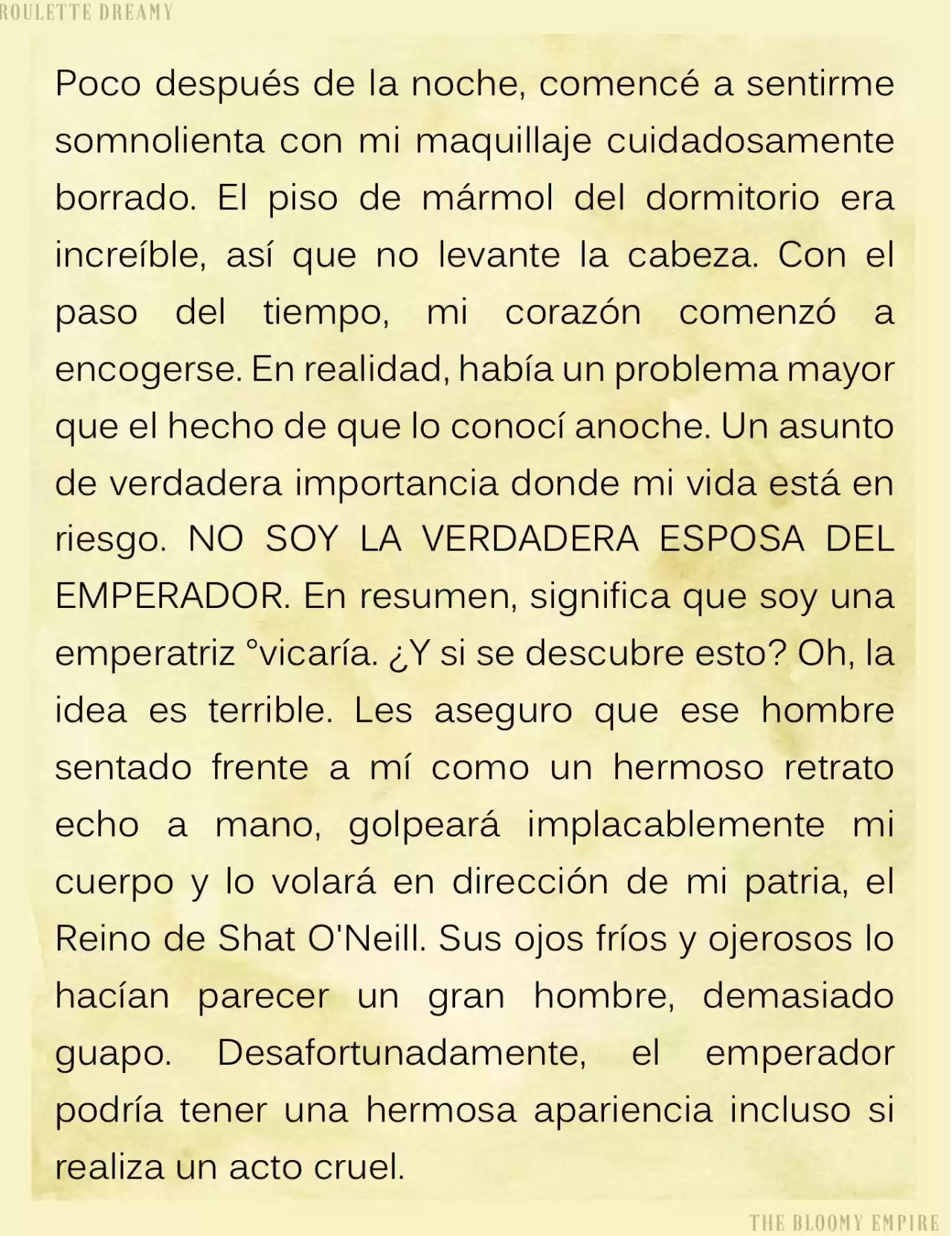 Emperatriz Sustituta Pero Pasó La Primera Noche (Novela) - Capítulo 1 - Página 6 - LectorTMOo