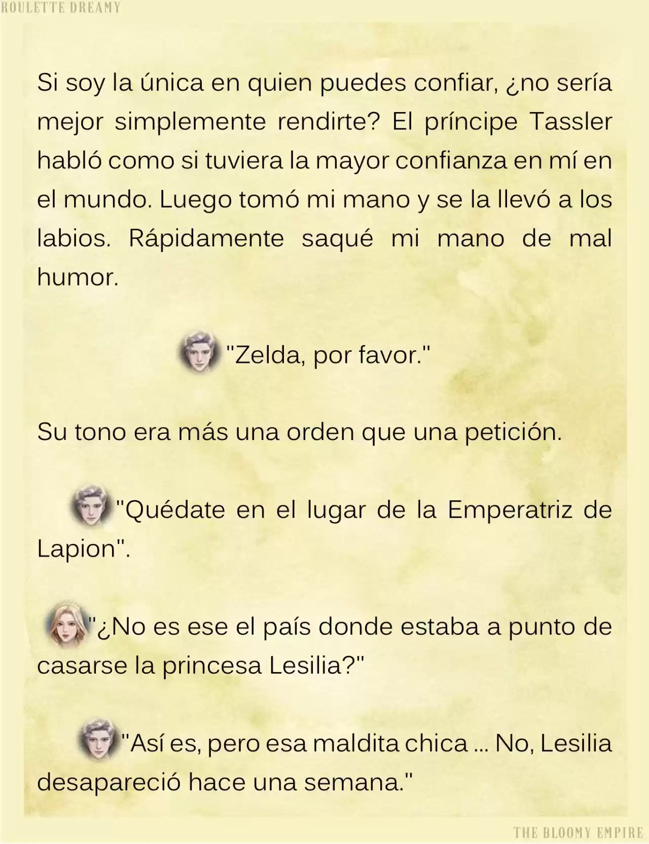 Emperatriz Sustituta Pero Pasó La Primera Noche (Novela) - Capítulo 1 - Página 9 - LectorTMOo