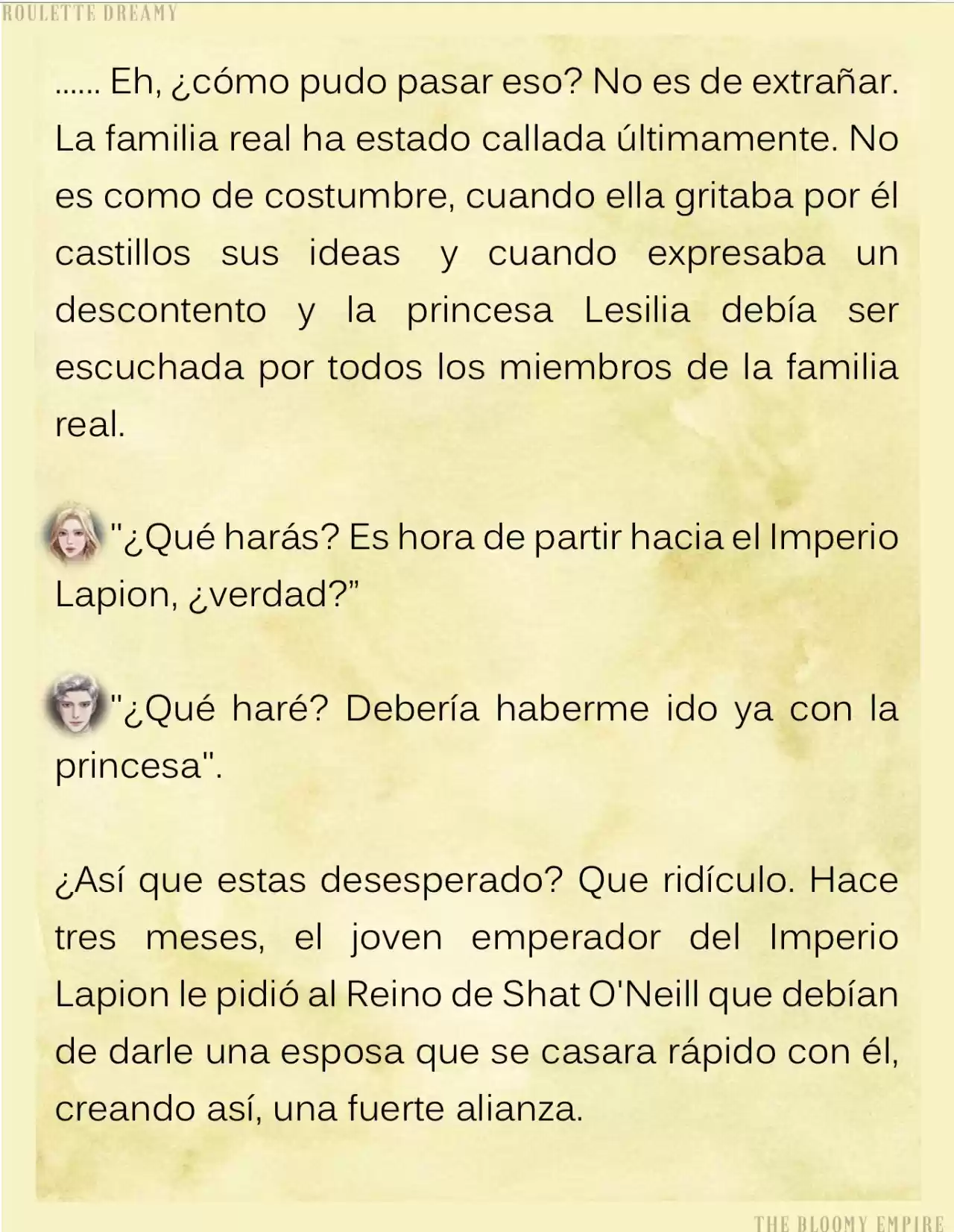 Emperatriz Sustituta Pero Pasó La Primera Noche (Novela) - Capítulo 1 - Página 10 - LectorTMOo