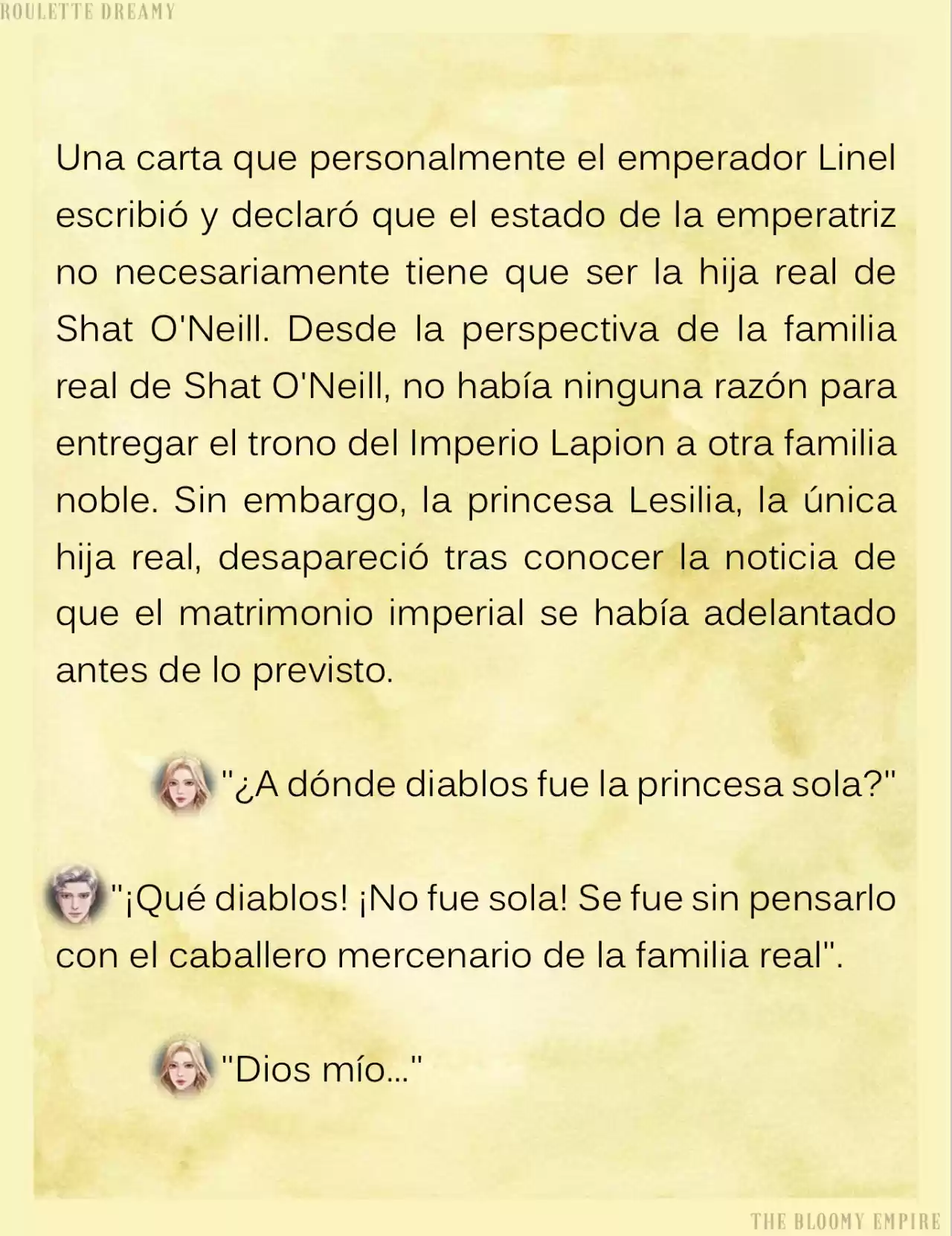 Emperatriz Sustituta Pero Pasó La Primera Noche (Novela) - Capítulo 1 - Página 11 - LectorTMOo