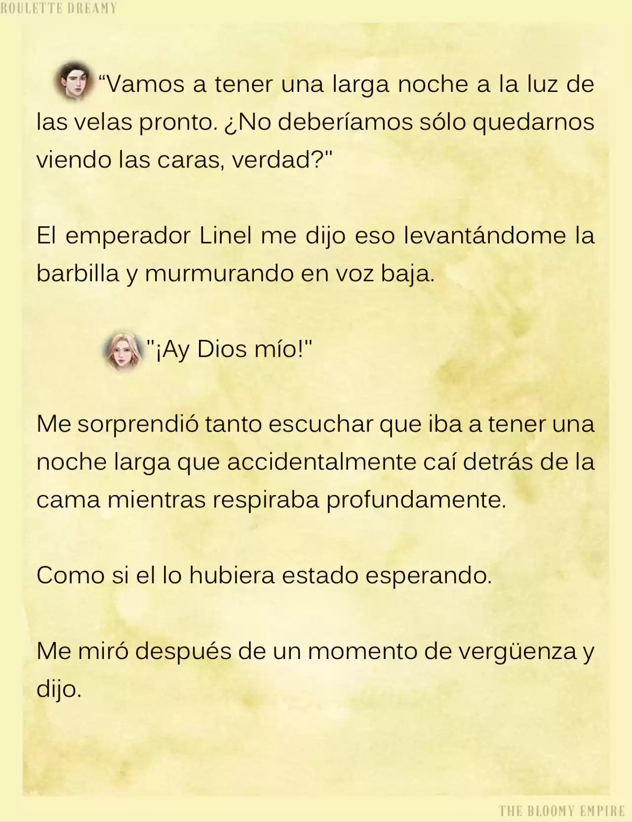 Emperatriz Sustituta Pero Pasó La Primera Noche (Novela) - Capítulo 1 - Página 35 - LectorTMOo