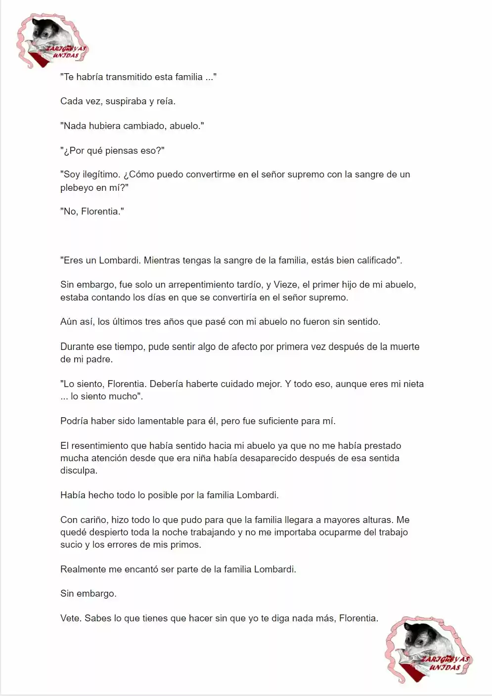 En Esta Vida Seré La Matriarca De Esta Familia (Novela) (Novela) - Capítulo 1 - Página 7 - LectorTMOo