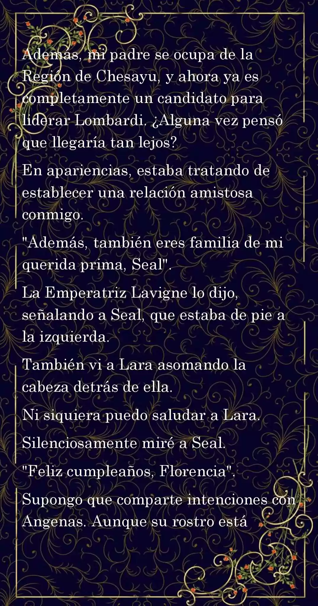En Esta Vida Seré La Matriarca De Esta Familia (Novela) (Novela) - Capítulo 125 - Página 8 - LectorTMOo