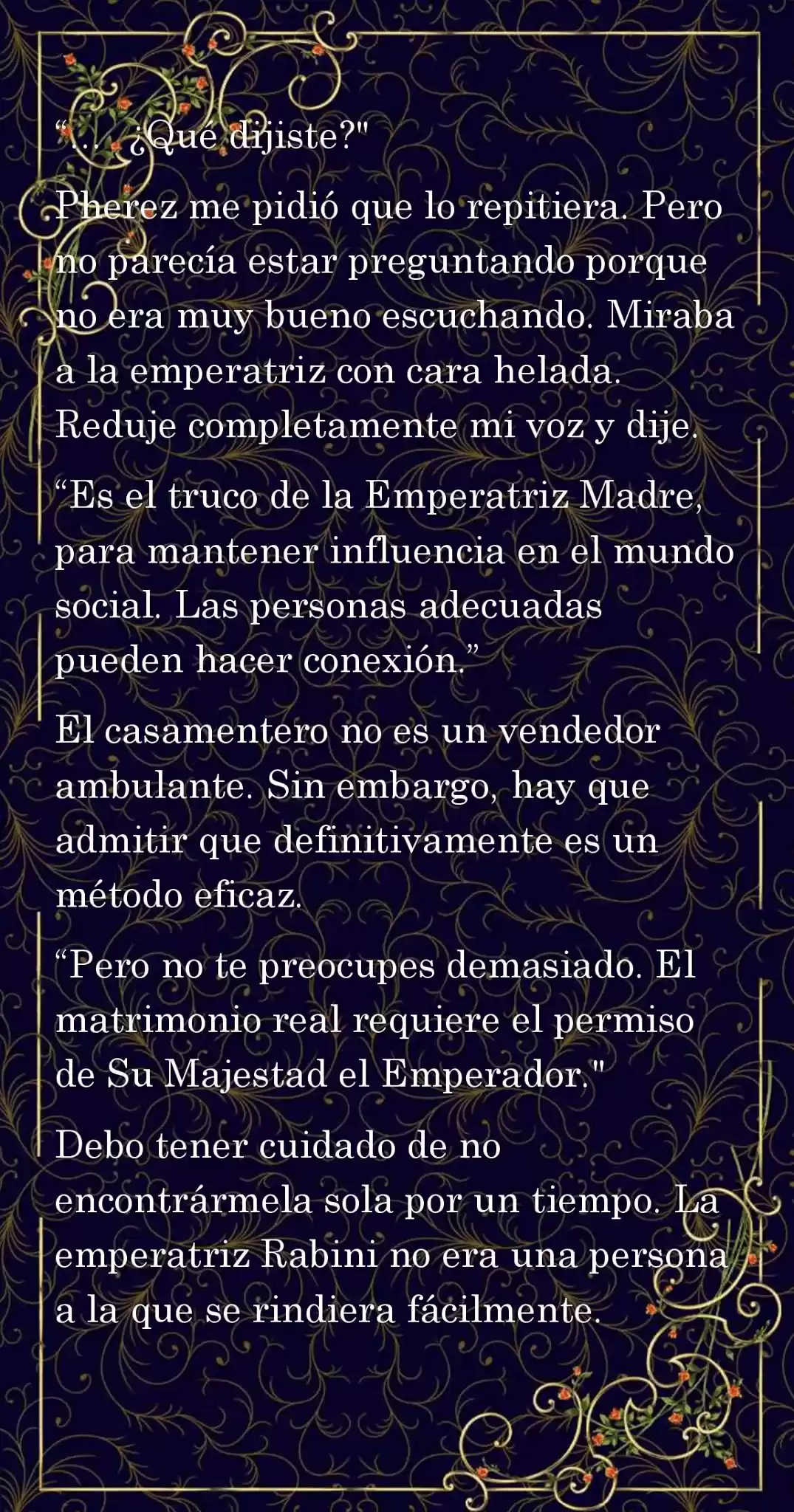 En Esta Vida Seré La Matriarca De Esta Familia (Novela) (Novela) - Capítulo 126 - Página 9 - LectorTMOo