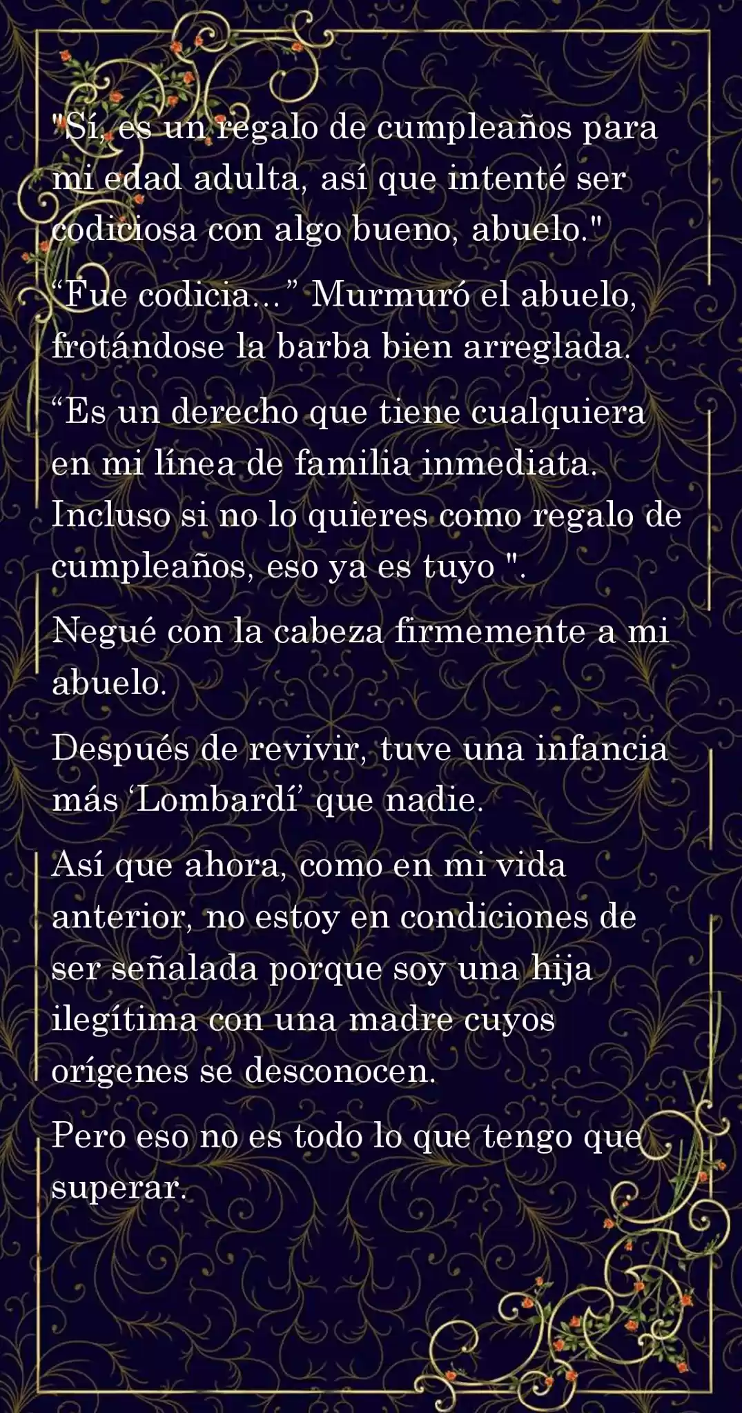 En Esta Vida Seré La Matriarca De Esta Familia (Novela) (Novela) - Capítulo 127 - Página 8 - LectorTMOo