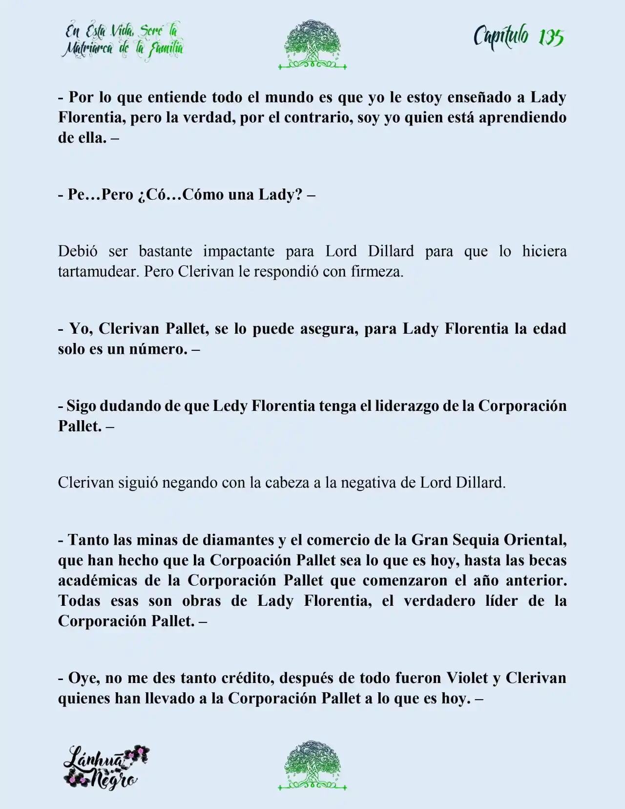 En Esta Vida Seré La Matriarca De Esta Familia (Novela) (Novela) - Capítulo 135 - Página 6 - LectorTMOo