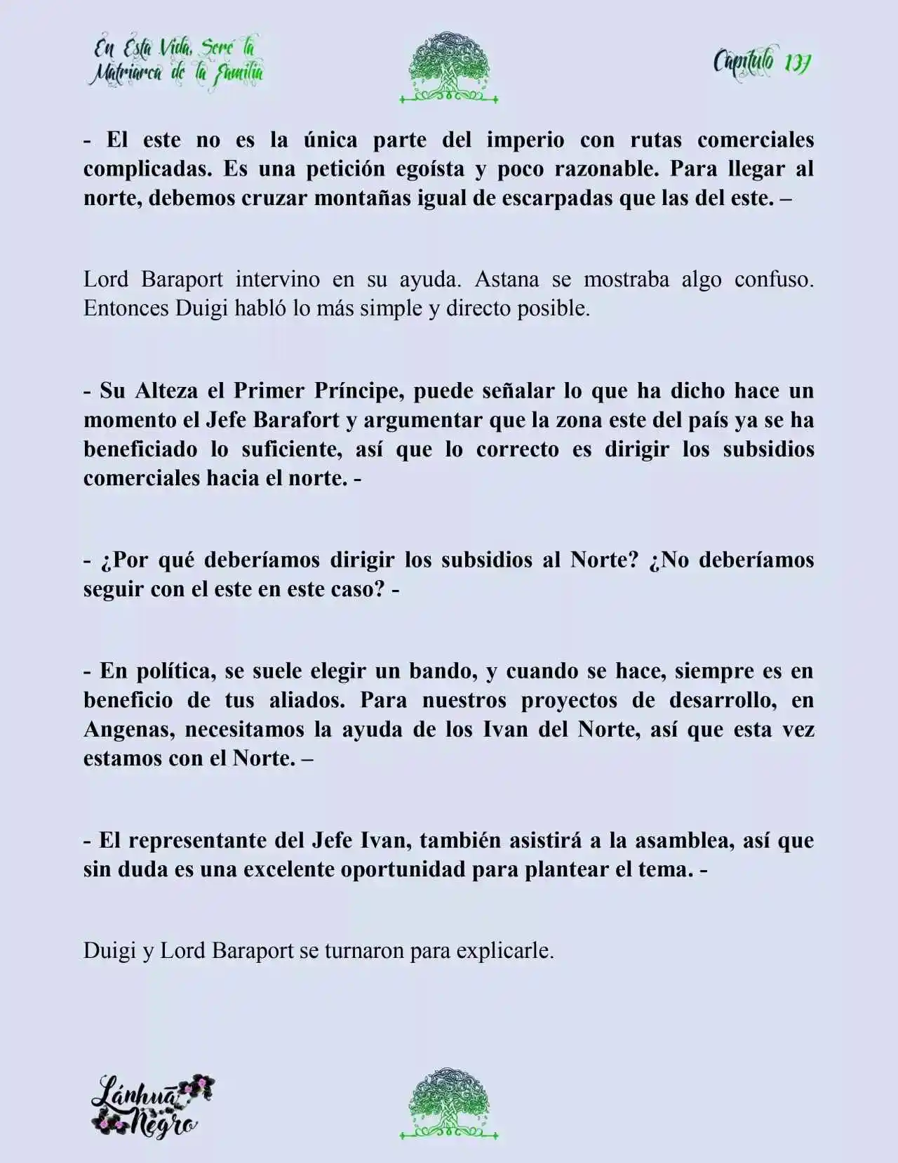 En Esta Vida Seré La Matriarca De Esta Familia (Novela) (Novela) - Capítulo 137 - Página 8 - LectorTMOo