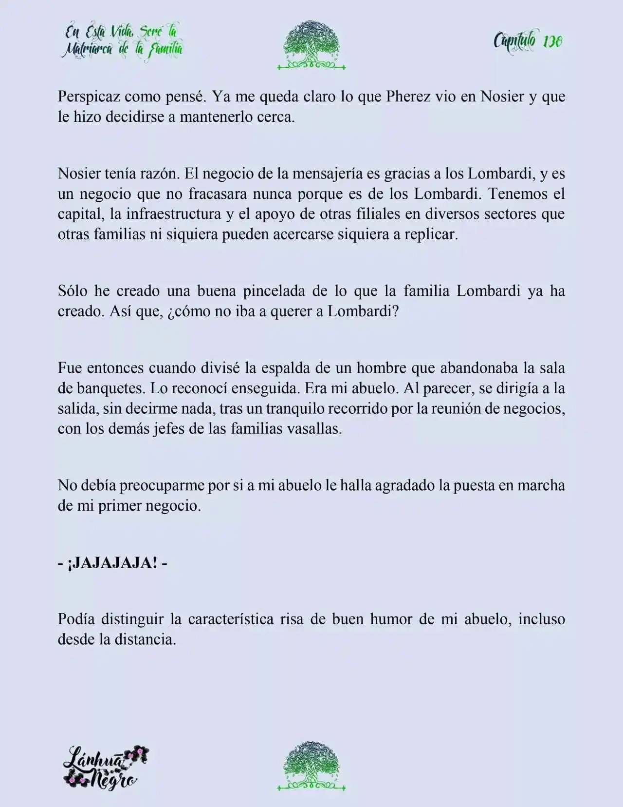 En Esta Vida Seré La Matriarca De Esta Familia (Novela) (Novela) - Capítulo 138 - Página 12 - LectorTMOo