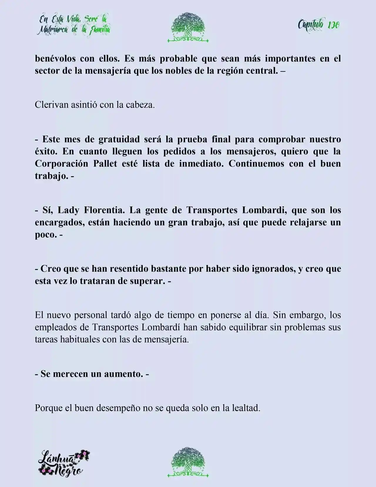 En Esta Vida Seré La Matriarca De Esta Familia (Novela) (Novela) - Capítulo 138 - Página 14 - LectorTMOo