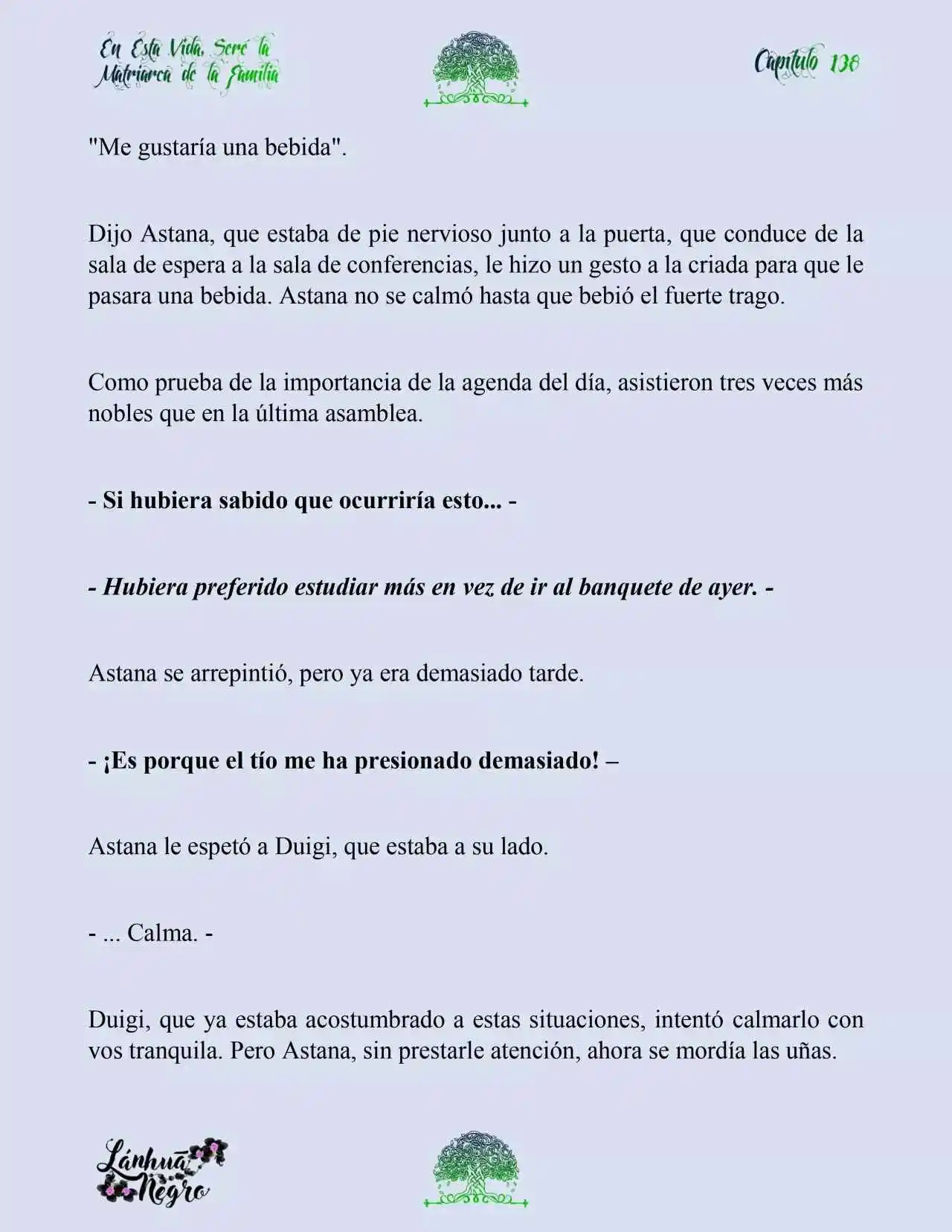 En Esta Vida Seré La Matriarca De Esta Familia (Novela) (Novela) - Capítulo 138 - Página 18 - LectorTMOo