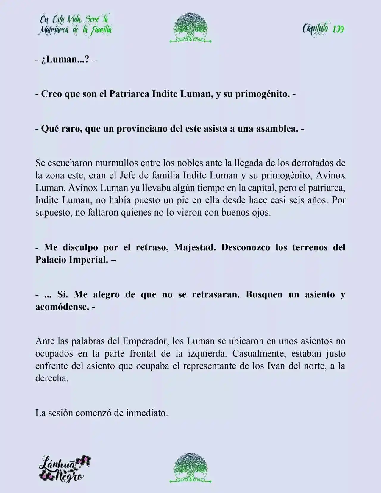 En Esta Vida Seré La Matriarca De Esta Familia (Novela) (Novela) - Capítulo 139 - Página 11 - LectorTMOo