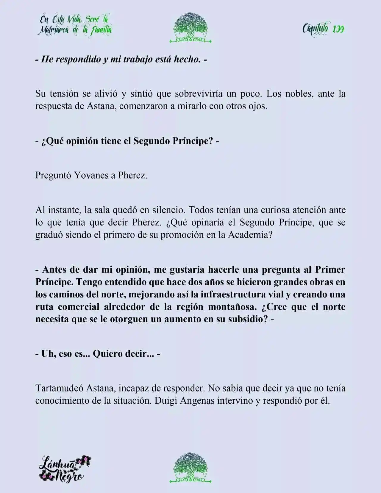 En Esta Vida Seré La Matriarca De Esta Familia (Novela) (Novela) - Capítulo 139 - Página 15 - LectorTMOo