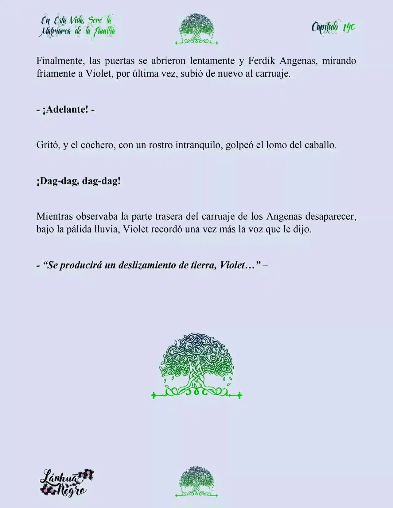 En Esta Vida Seré La Matriarca De Esta Familia (Novela) (Novela) - Capítulo 140 - Página 9 - LectorTMOo