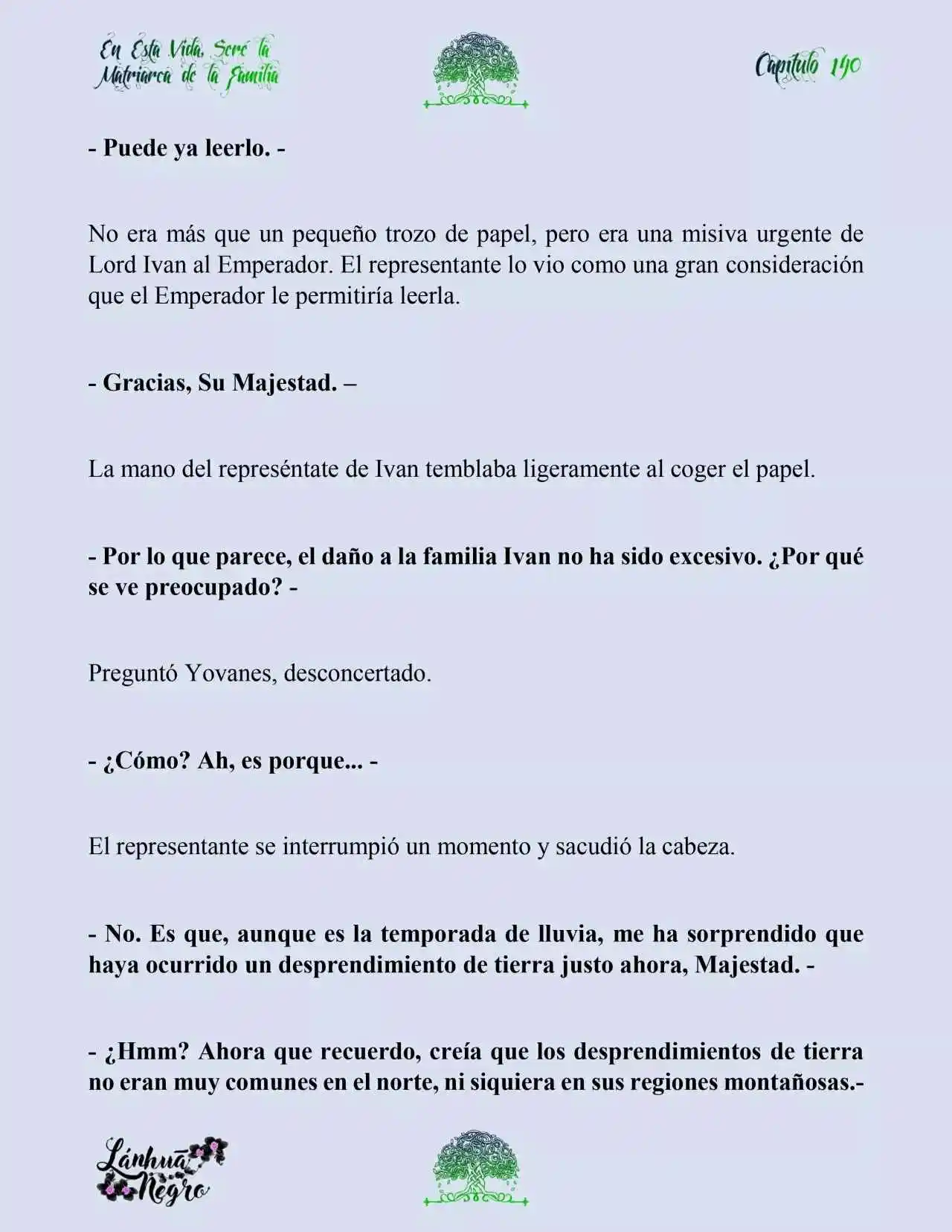 En Esta Vida Seré La Matriarca De Esta Familia (Novela) (Novela) - Capítulo 140 - Página 12 - LectorTMOo