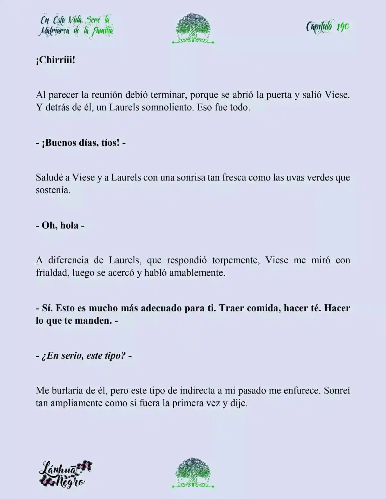 En Esta Vida Seré La Matriarca De Esta Familia (Novela) (Novela) - Capítulo 140 - Página 16 - LectorTMOo
