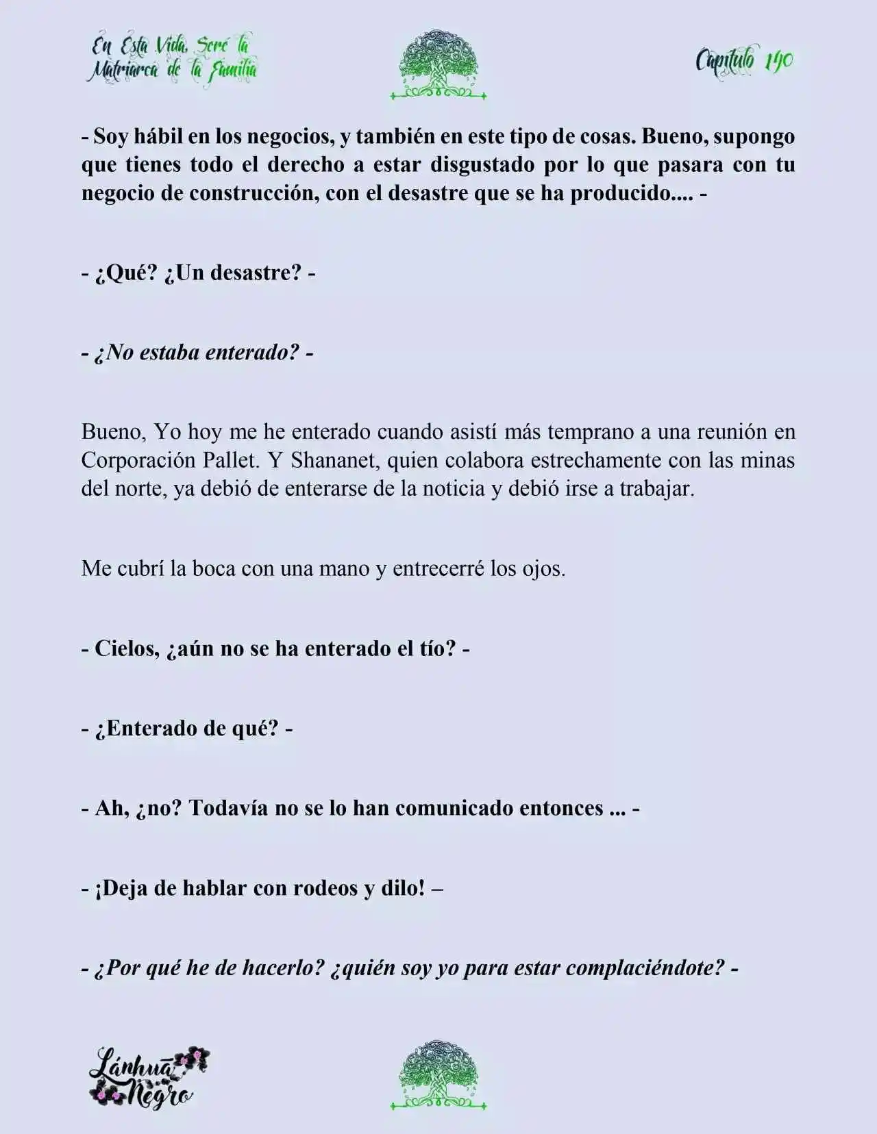 En Esta Vida Seré La Matriarca De Esta Familia (Novela) (Novela) - Capítulo 140 - Página 17 - LectorTMOo