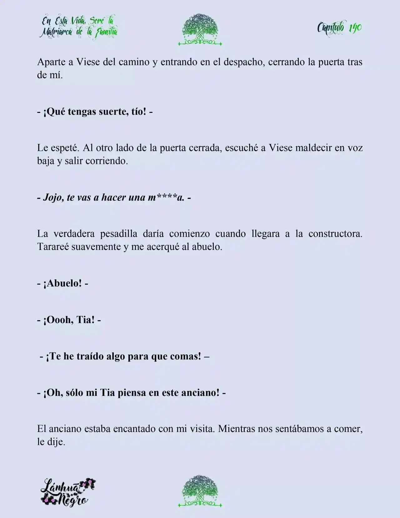 En Esta Vida Seré La Matriarca De Esta Familia (Novela) (Novela) - Capítulo 140 - Página 18 - LectorTMOo