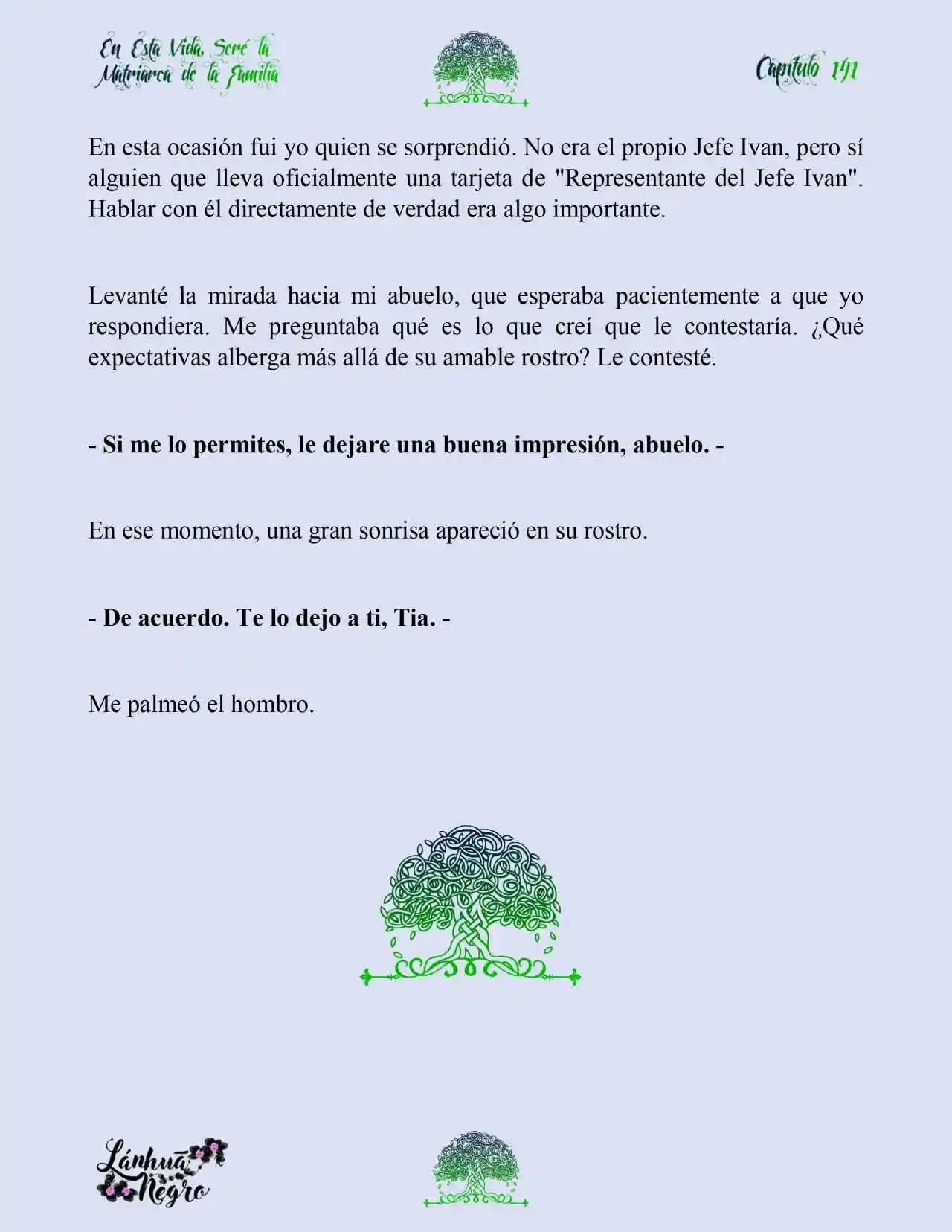 En Esta Vida Seré La Matriarca De Esta Familia (Novela) (Novela) - Capítulo 141 - Página 12 - LectorTMOo