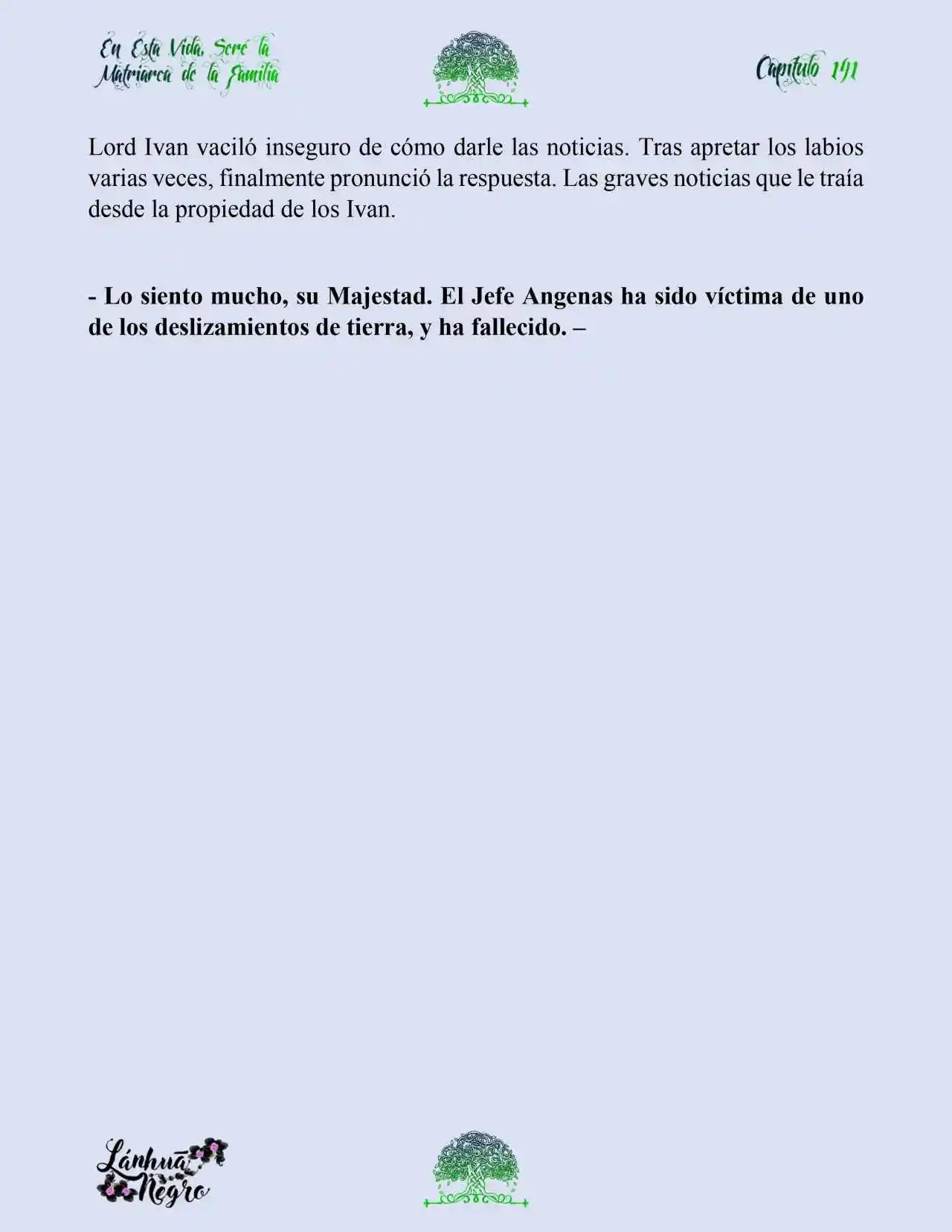 En Esta Vida Seré La Matriarca De Esta Familia (Novela) (Novela) - Capítulo 141 - Página 15 - LectorTMOo