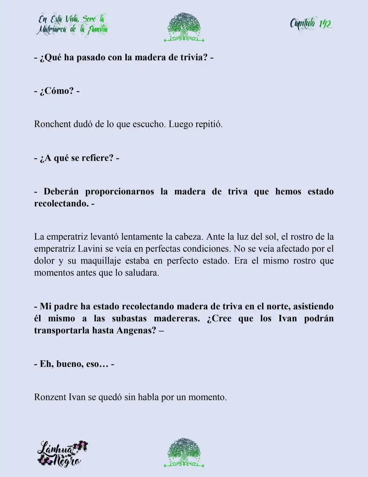 En Esta Vida Seré La Matriarca De Esta Familia (Novela) (Novela) - Capítulo 142 - Página 5 - LectorTMOo