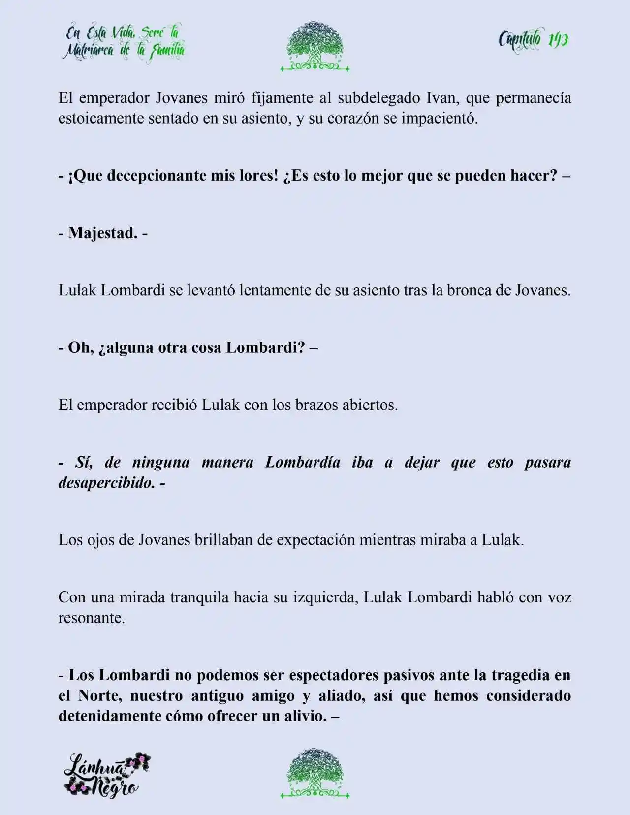 En Esta Vida Seré La Matriarca De Esta Familia (Novela) (Novela) - Capítulo 143 - Página 15 - LectorTMOo