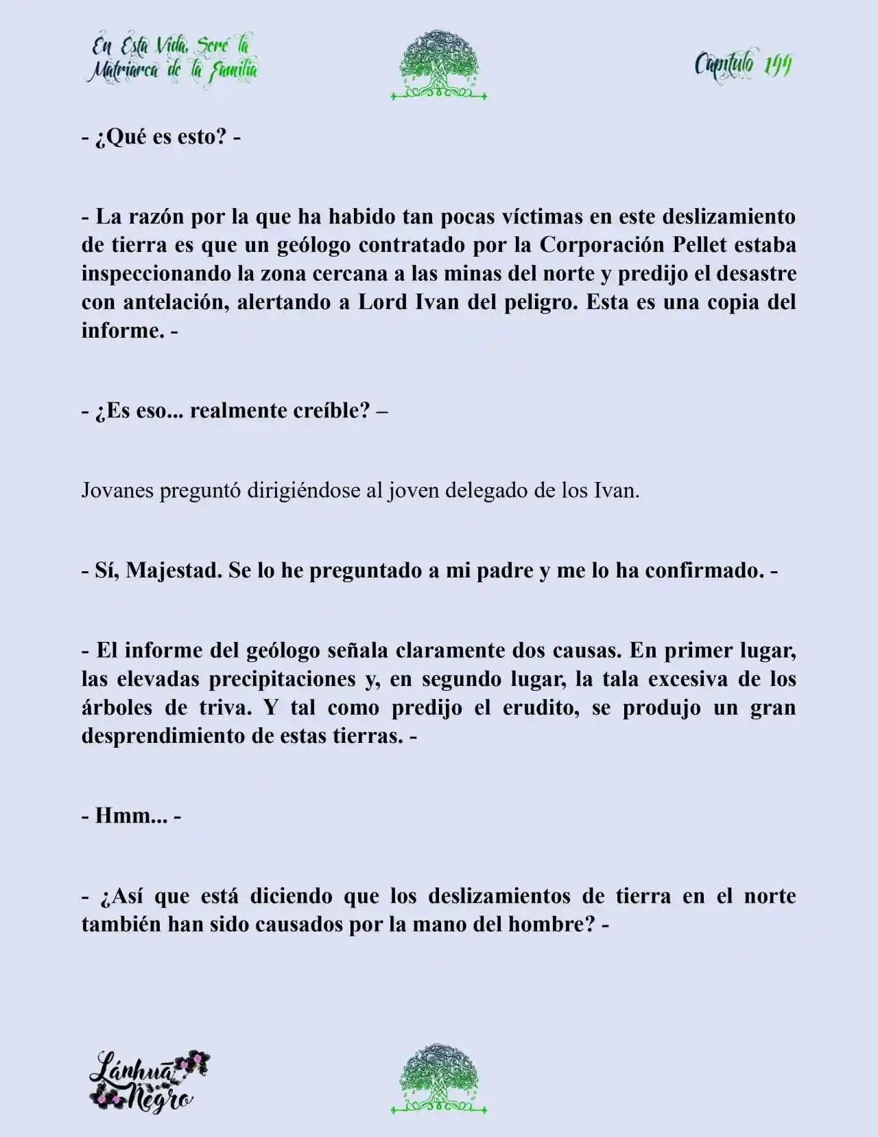 En Esta Vida Seré La Matriarca De Esta Familia (Novela) (Novela) - Capítulo 144 - Página 9 - LectorTMOo