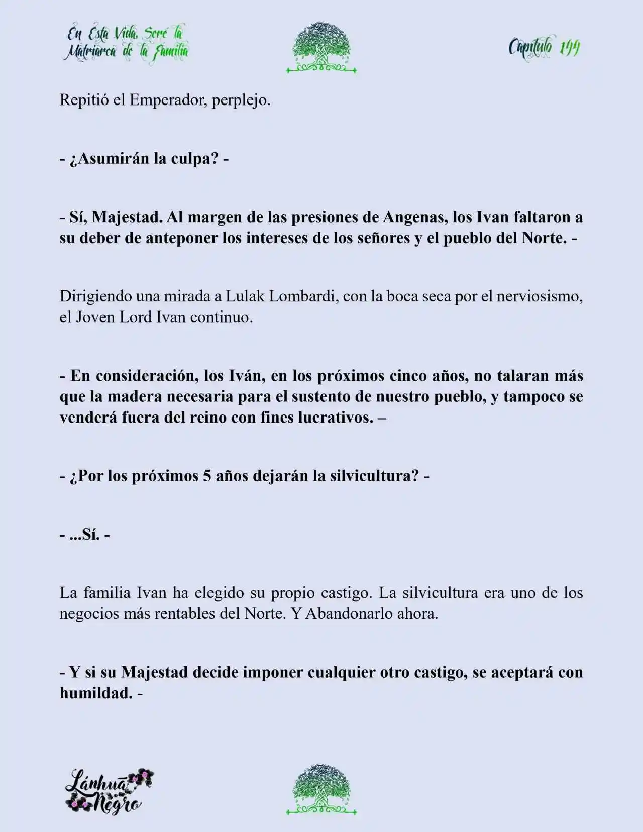 En Esta Vida Seré La Matriarca De Esta Familia (Novela) (Novela) - Capítulo 144 - Página 11 - LectorTMOo