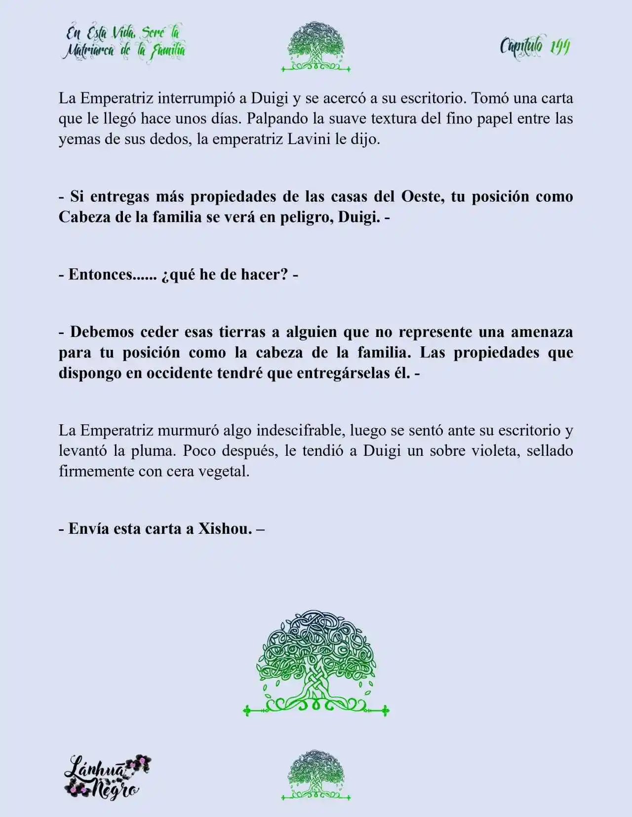 En Esta Vida Seré La Matriarca De Esta Familia (Novela) (Novela) - Capítulo 144 - Página 16 - LectorTMOo
