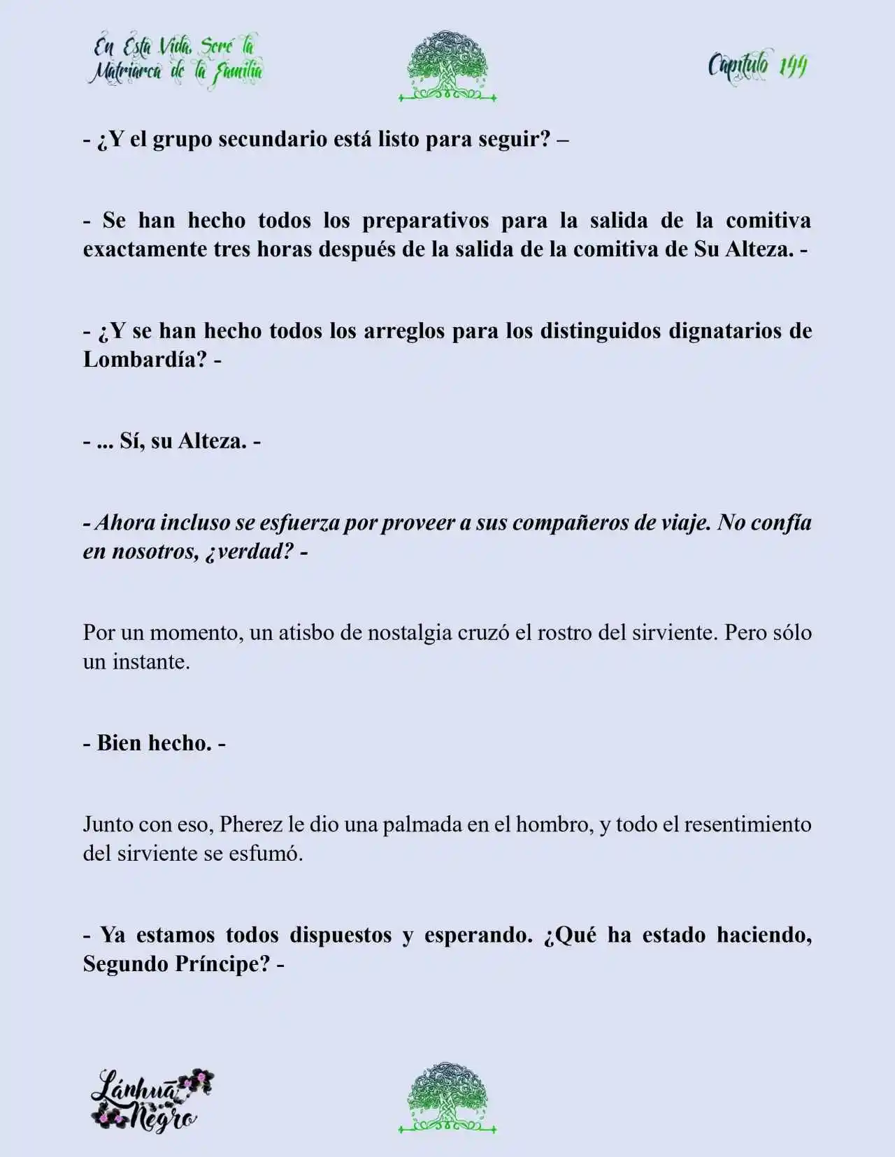 En Esta Vida Seré La Matriarca De Esta Familia (Novela) (Novela) - Capítulo 144 - Página 19 - LectorTMOo
