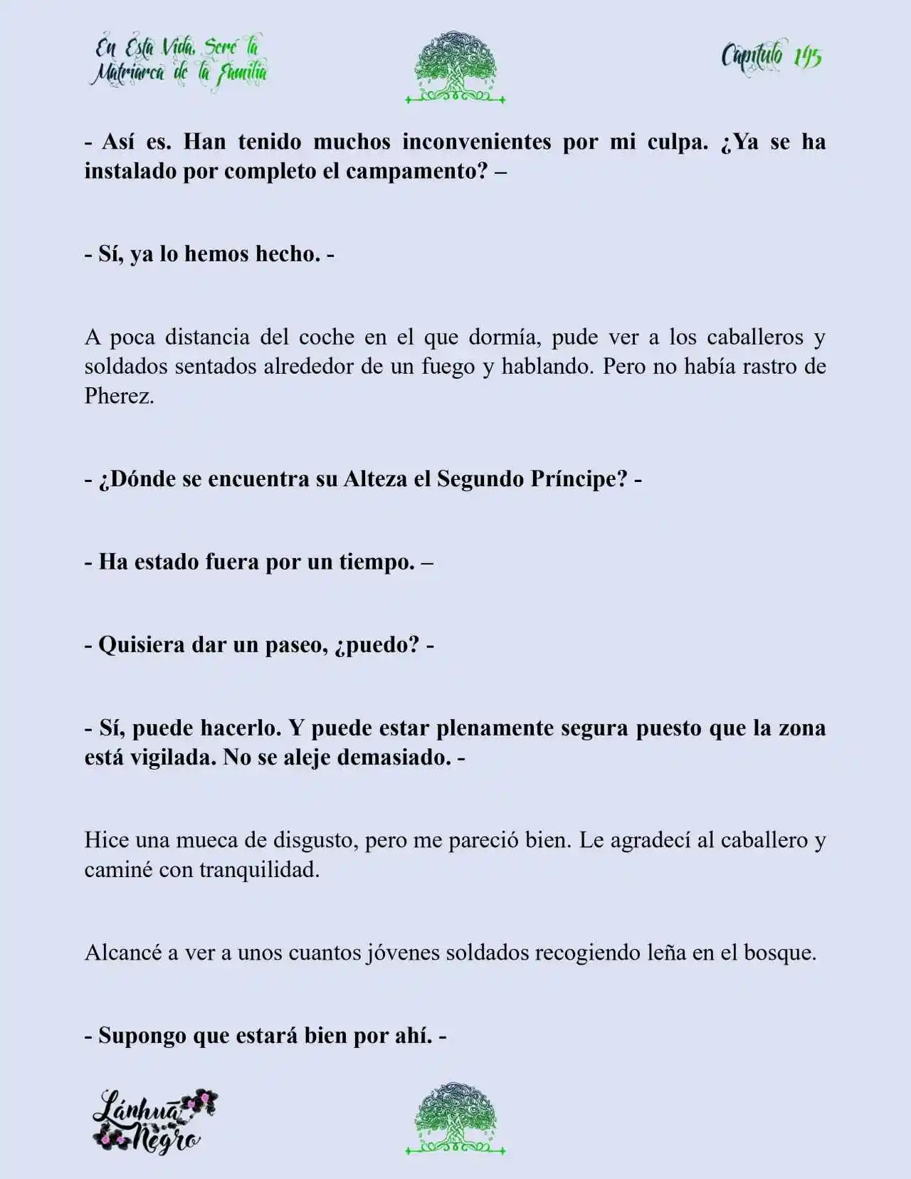En Esta Vida Seré La Matriarca De Esta Familia (Novela) (Novela) - Capítulo 145 - Página 16 - LectorTMOo