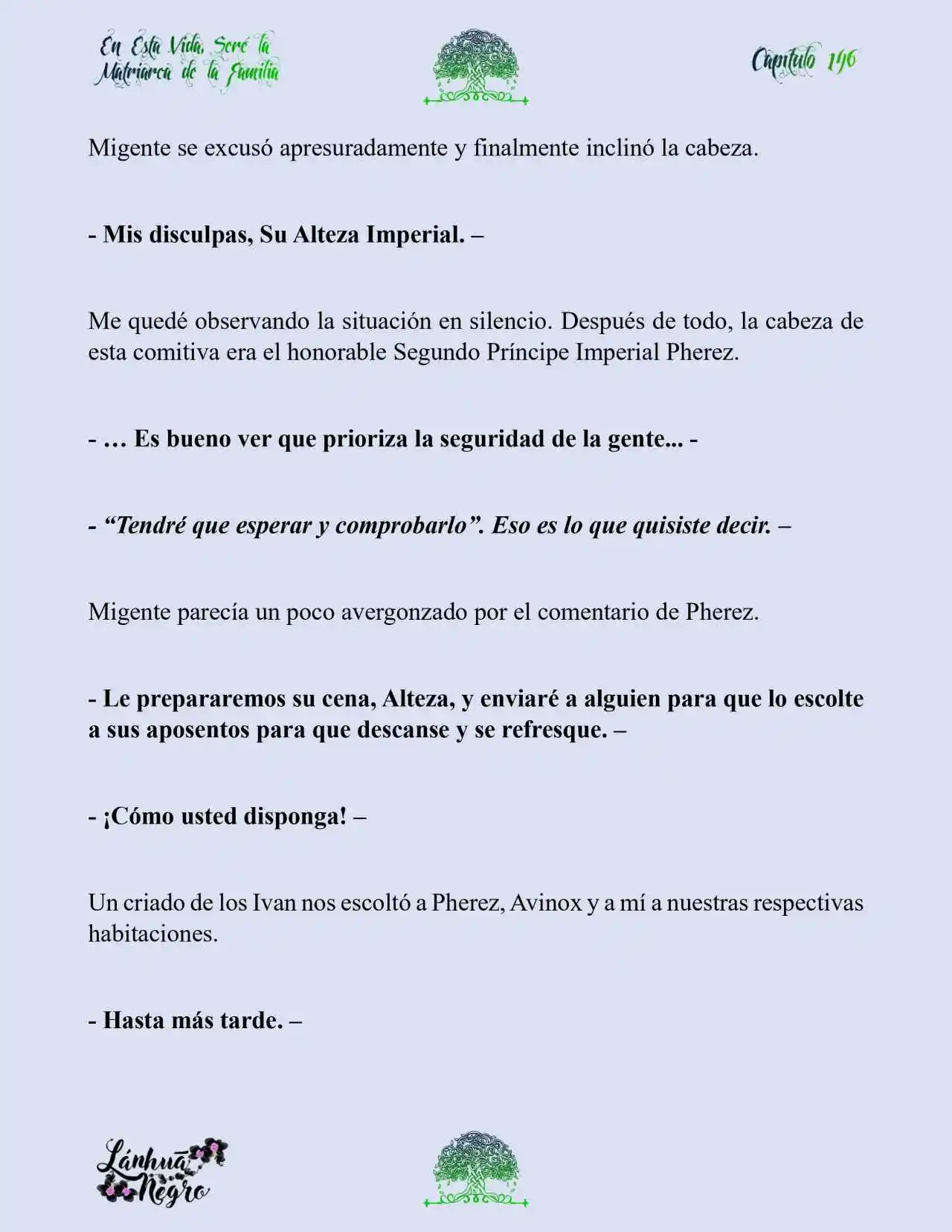 En Esta Vida Seré La Matriarca De Esta Familia (Novela) (Novela) - Capítulo 146 - Página 11 - LectorTMOo