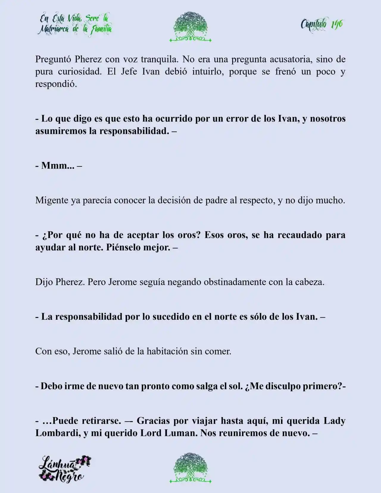 En Esta Vida Seré La Matriarca De Esta Familia (Novela) (Novela) - Capítulo 146 - Página 14 - LectorTMOo
