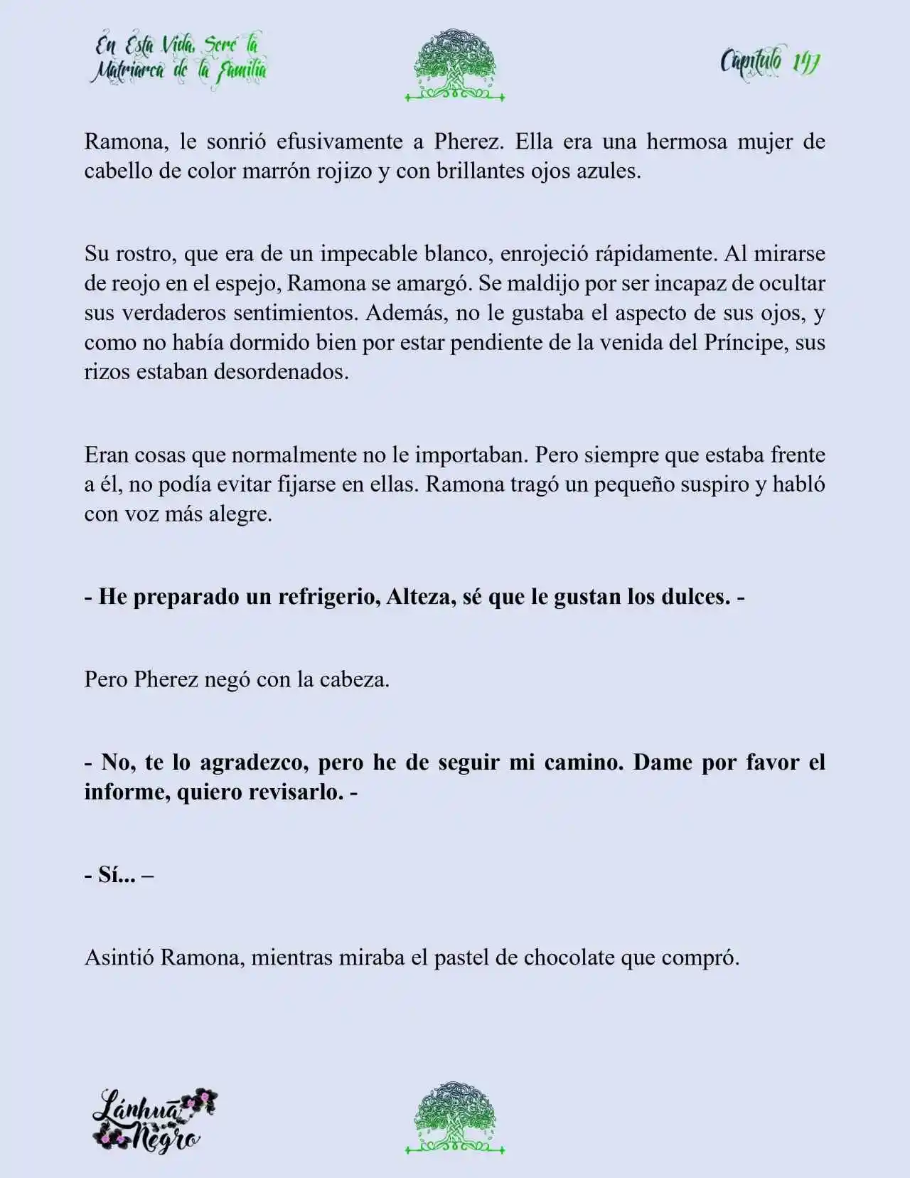 En Esta Vida Seré La Matriarca De Esta Familia (Novela) (Novela) - Capítulo 147 - Página 7 - LectorTMOo