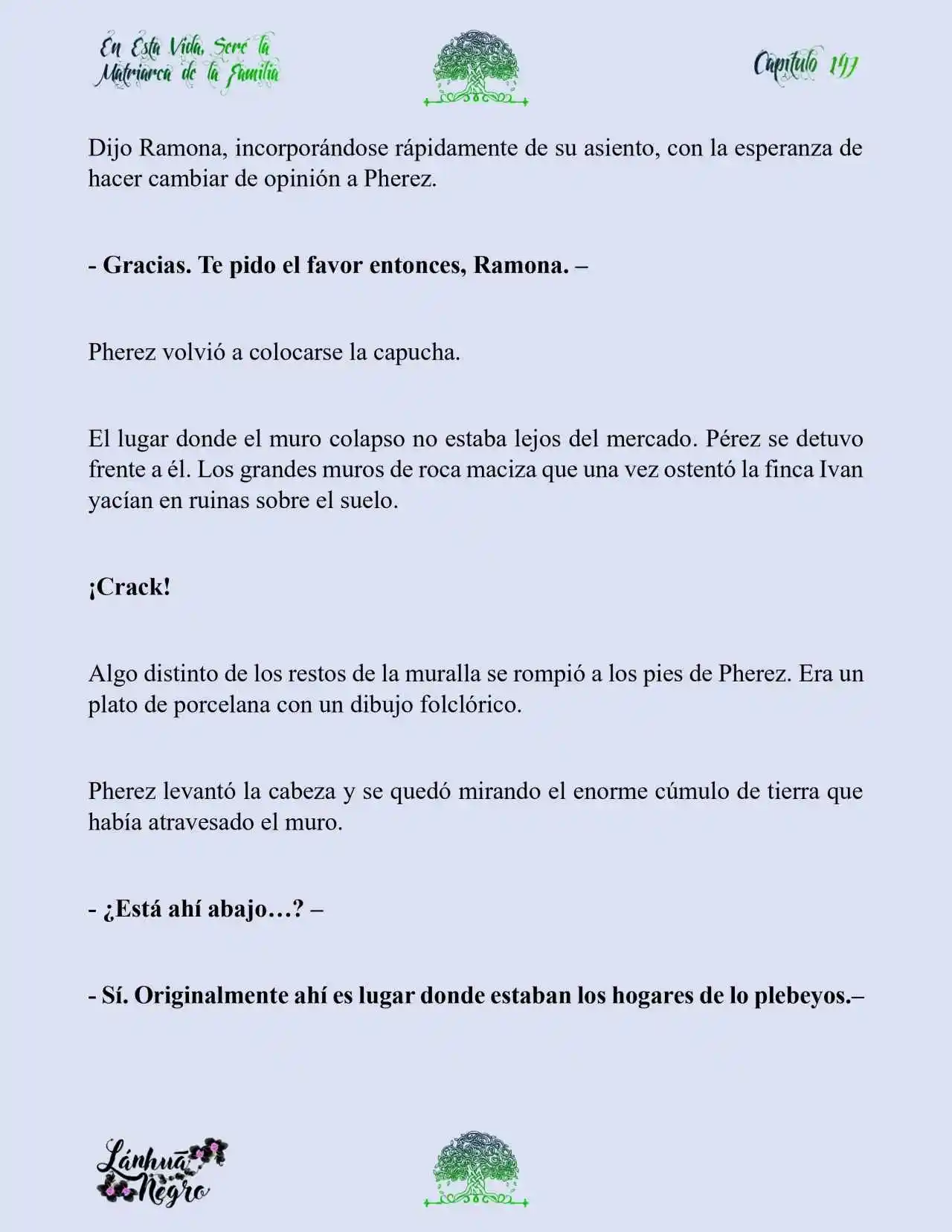 En Esta Vida Seré La Matriarca De Esta Familia (Novela) (Novela) - Capítulo 147 - Página 11 - LectorTMOo