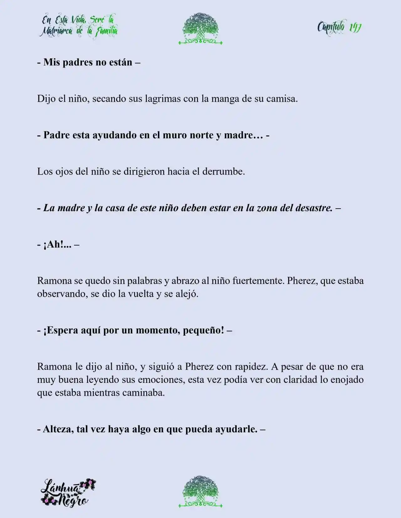 En Esta Vida Seré La Matriarca De Esta Familia (Novela) (Novela) - Capítulo 147 - Página 14 - LectorTMOo