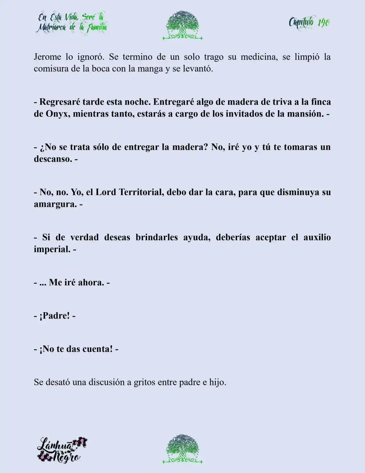 En Esta Vida Seré La Matriarca De Esta Familia (Novela) (Novela) - Capítulo 148 - Página 5 - LectorTMOo