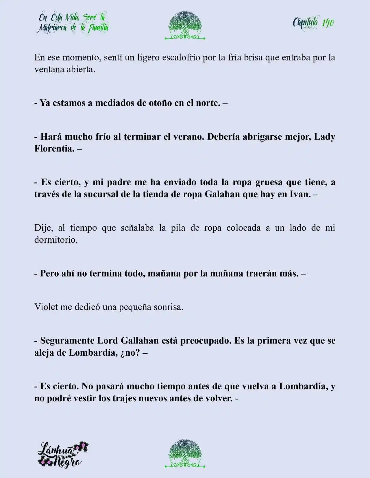 En Esta Vida Seré La Matriarca De Esta Familia (Novela) (Novela) - Capítulo 148 - Página 13 - LectorTMOo