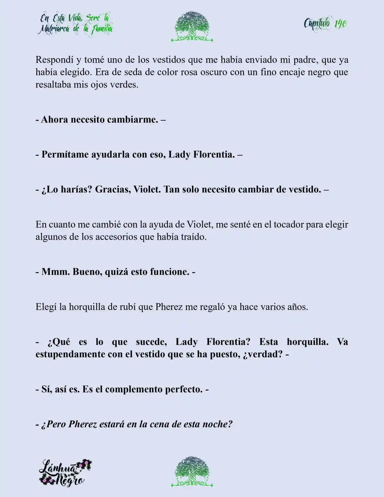 En Esta Vida Seré La Matriarca De Esta Familia (Novela) (Novela) - Capítulo 148 - Página 14 - LectorTMOo