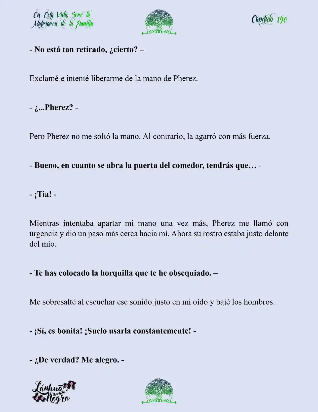 En Esta Vida Seré La Matriarca De Esta Familia (Novela) (Novela) - Capítulo 148 - Página 18 - LectorTMOo