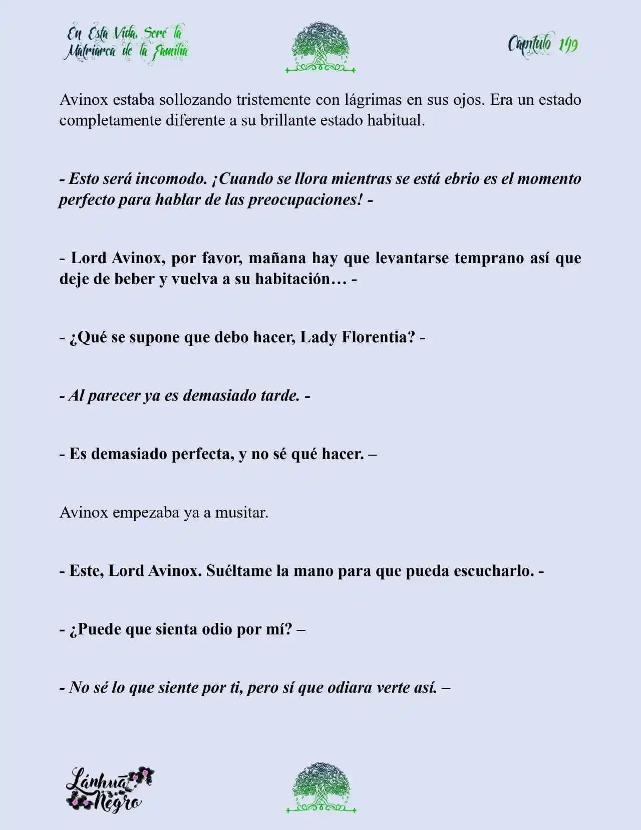 En Esta Vida Seré La Matriarca De Esta Familia (Novela) (Novela) - Capítulo 149 - Página 10 - LectorTMOo