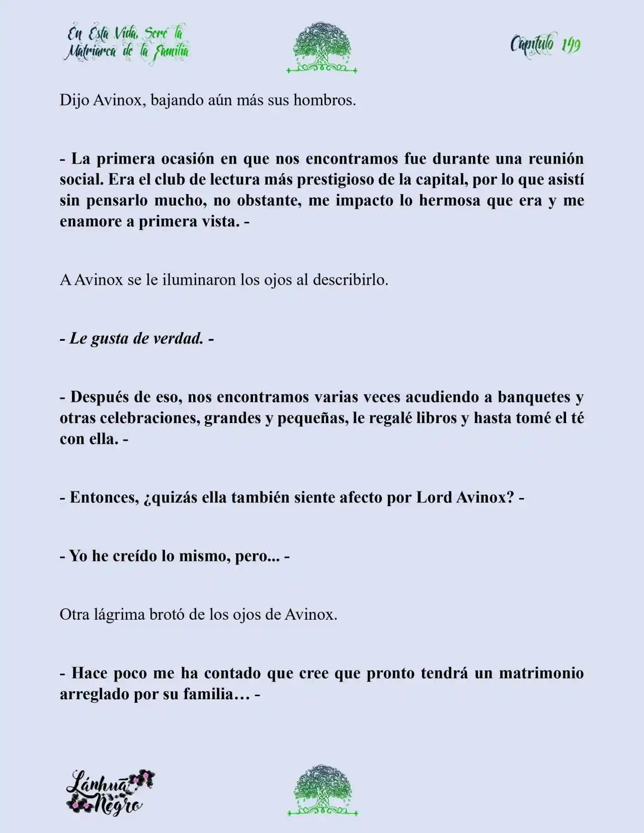 En Esta Vida Seré La Matriarca De Esta Familia (Novela) (Novela) - Capítulo 149 - Página 13 - LectorTMOo