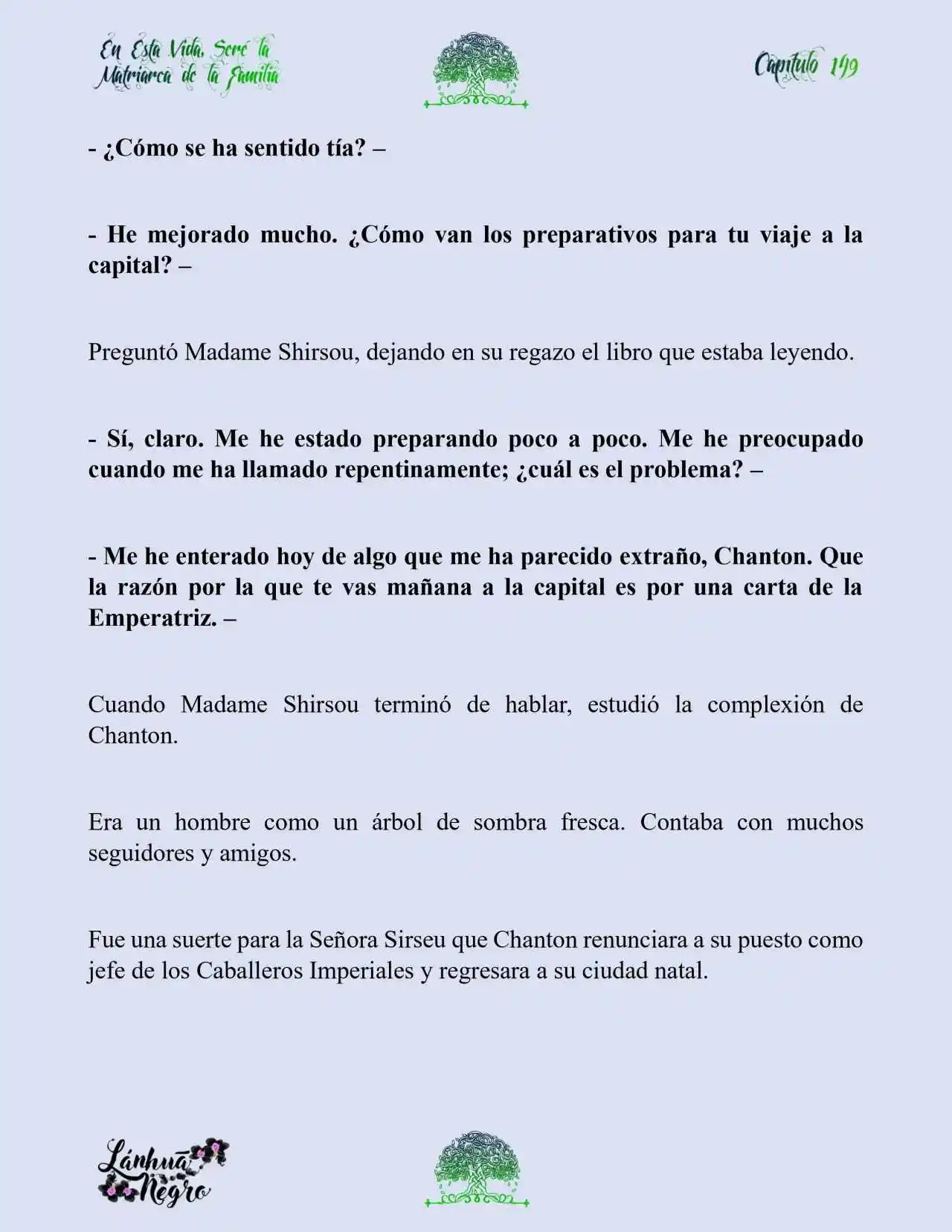 En Esta Vida Seré La Matriarca De Esta Familia (Novela) (Novela) - Capítulo 149 - Página 19 - LectorTMOo