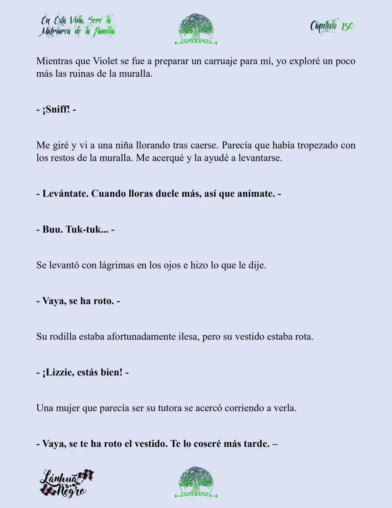 En Esta Vida Seré La Matriarca De Esta Familia (Novela) (Novela) - Capítulo 150 - Página 9 - LectorTMOo