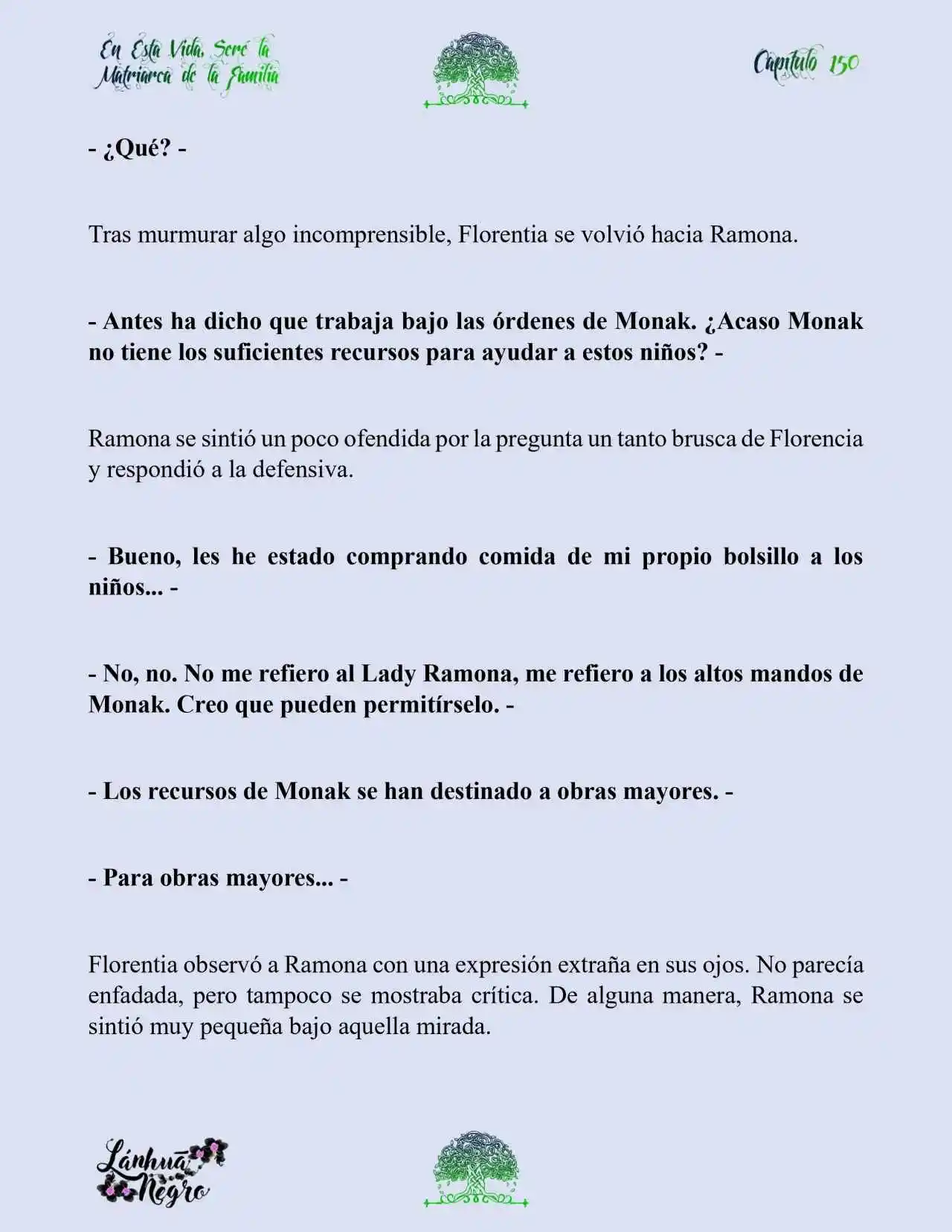En Esta Vida Seré La Matriarca De Esta Familia (Novela) (Novela) - Capítulo 150 - Página 13 - LectorTMOo