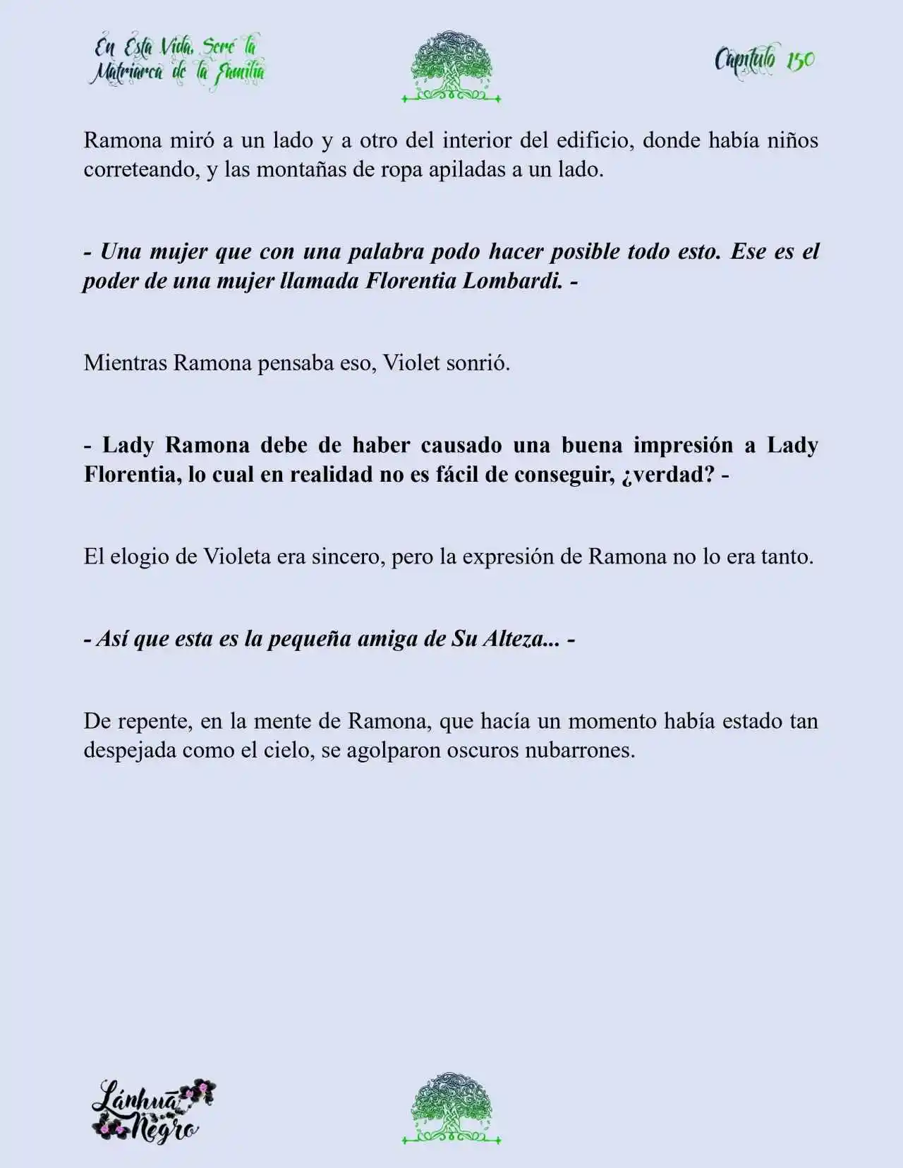En Esta Vida Seré La Matriarca De Esta Familia (Novela) (Novela) - Capítulo 150 - Página 19 - LectorTMOo
