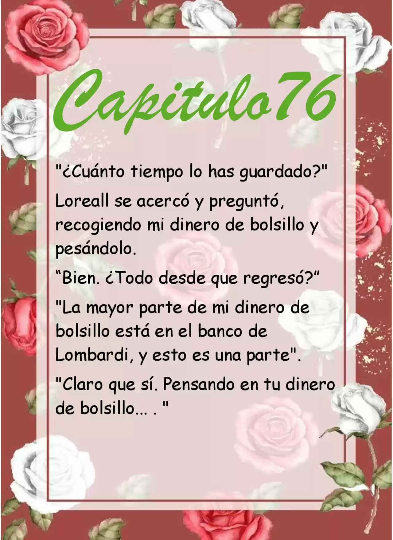 En Esta Vida Seré La Matriarca De Esta Familia (Novela) (Novela) - Capítulo 76 - Página 7 - LectorTMOo