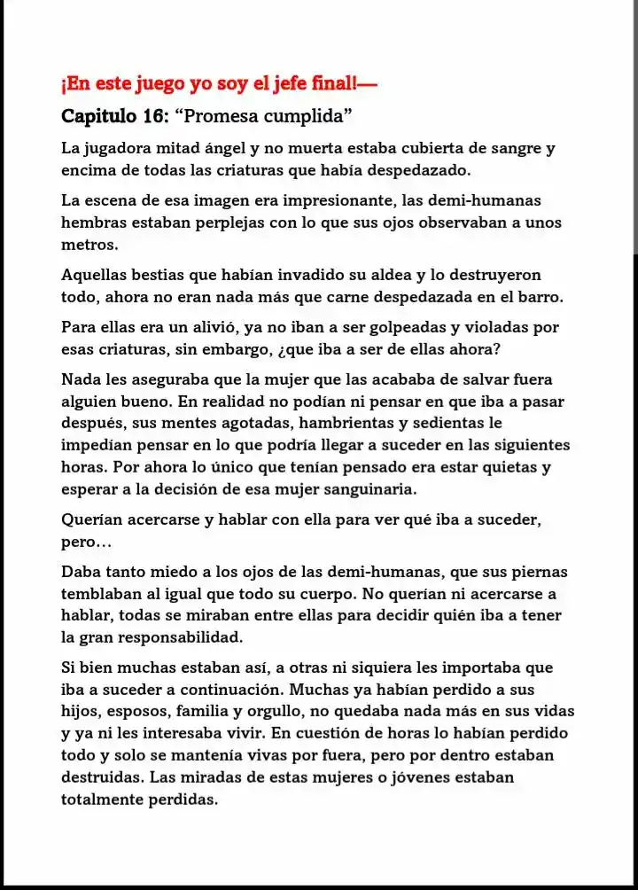 ¡En Este Juego Yo Soy El Jefe Final! (Novela) - Capítulo 16 - Página 2 - LectorTMOo