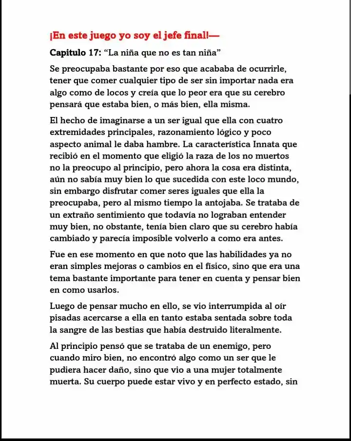 ¡En Este Juego Yo Soy El Jefe Final! (Novela) - Capítulo 17 - Página 2 - LectorTMOo