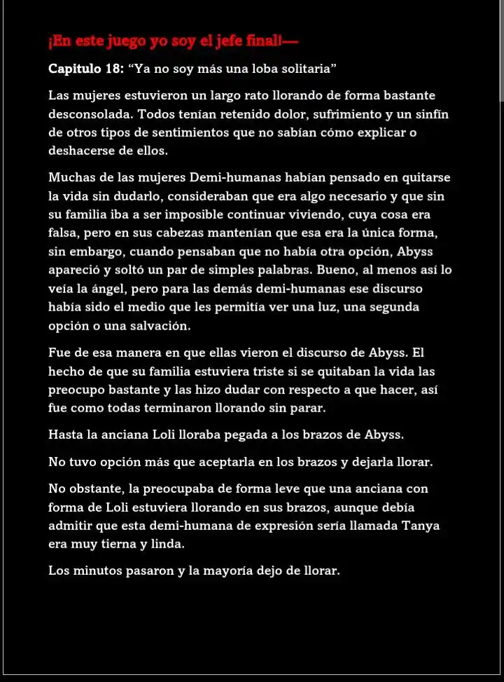 ¡En Este Juego Yo Soy El Jefe Final! (Novela) - Capítulo 18 - Página 2 - LectorTMOo