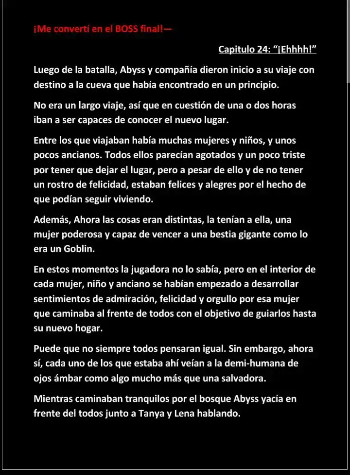 ¡En Este Juego Yo Soy El Jefe Final! (Novela) - Capítulo 24 - Página 2 - LectorTMOo